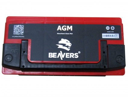 Акумулятор 6СТ-95 (R+) BEAVERS AGM 850А