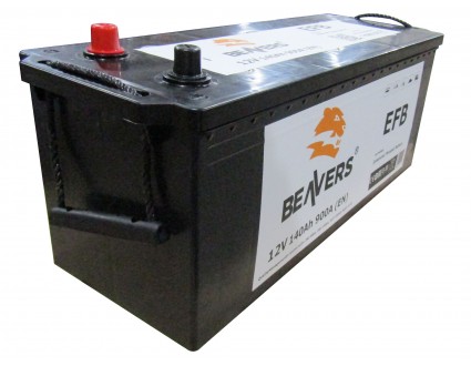 Акумулятор 6СТ-140 (L+) BEAVERS EFB 900А
