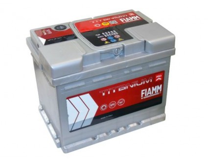 Акумулятор 6СТ-50 (R+) FIAMM 520А TITANIUM PRO