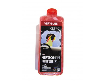 Рідина склоомиваюча (2л) -32С Червоний Пінгвін