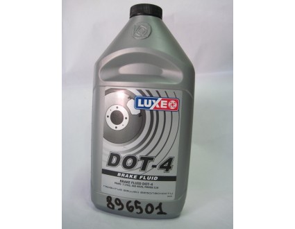 Рідина гальмівна DOT-4 LUXE (800гр)